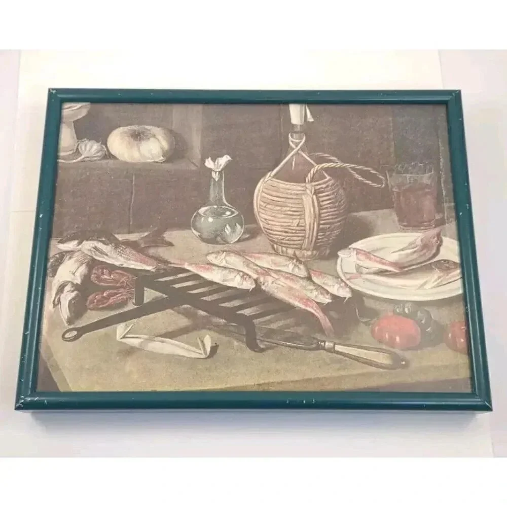 Seafood Supper from Italian still-life painter Carlo Magini